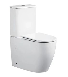 Унитаз напольный Ceruttispa Vince Tornado CT10373 безободковый со смывом торнадо белый